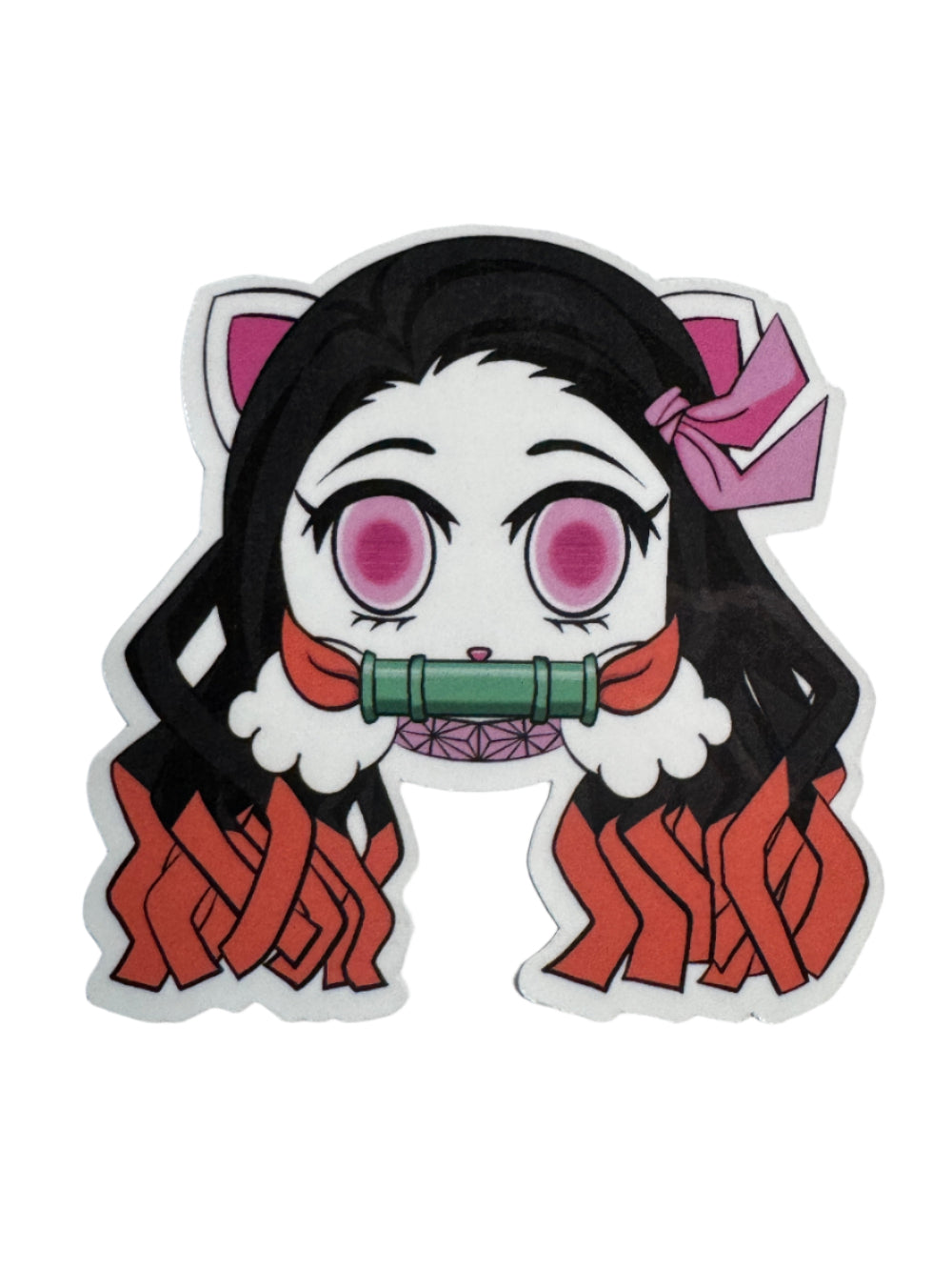 Nezuko Meow Sticker