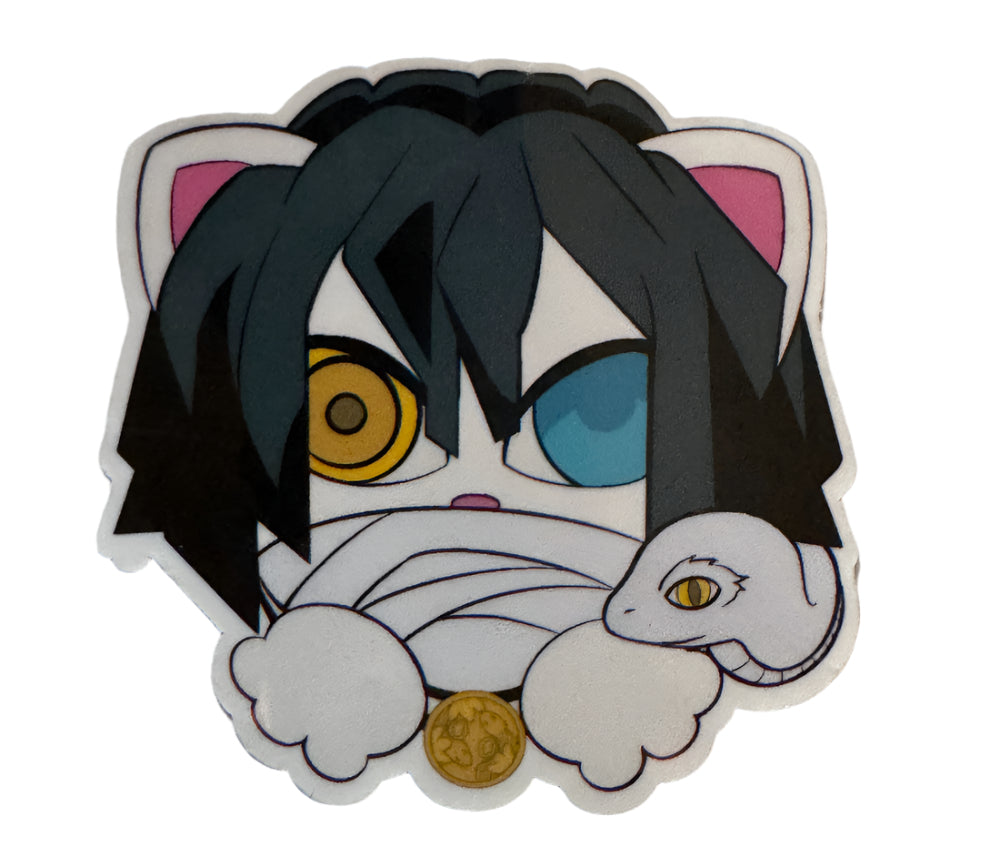 Obanai Meow Sticker
